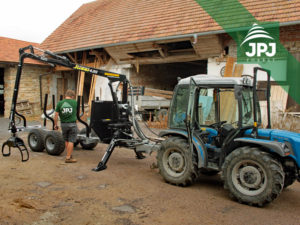 Vyvážečka dřeva Vahva Jussi