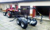 Vyvážečka za malotraktor
