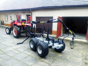 vyvážečka za malotraktor