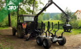 Traktorová vyvážečka VJ 3000_500 a Zetor 7211